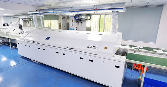 400mm PCB SMT Reflow Oven 8 Zones 2500KG Reflow Oven Equipment